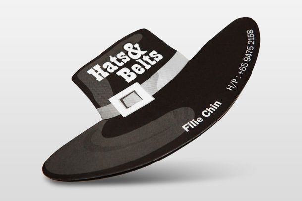 BusinessCard.my - Golden Auspicious 2023 Die Cut Business Card