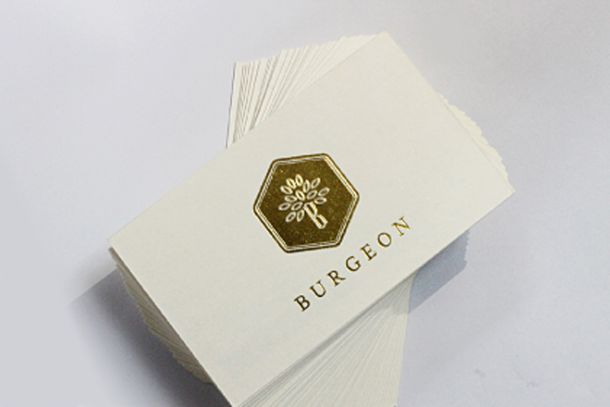 BusinessCard.my - Golden Auspicious 2023 Gold Hot Stamping Business Card
