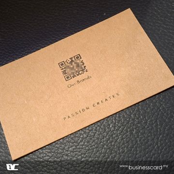 PREMIUM Business Card Printing | Free Shipping Kraft Digital Foil 01 square
