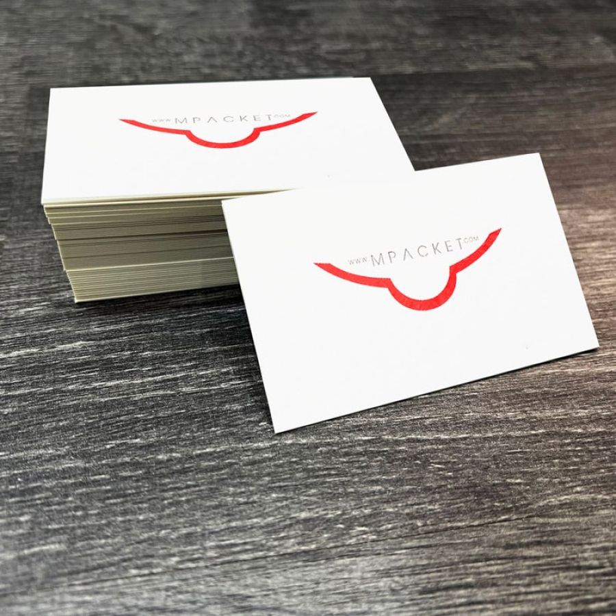 0.21mm White PVC Plastic Business Cards