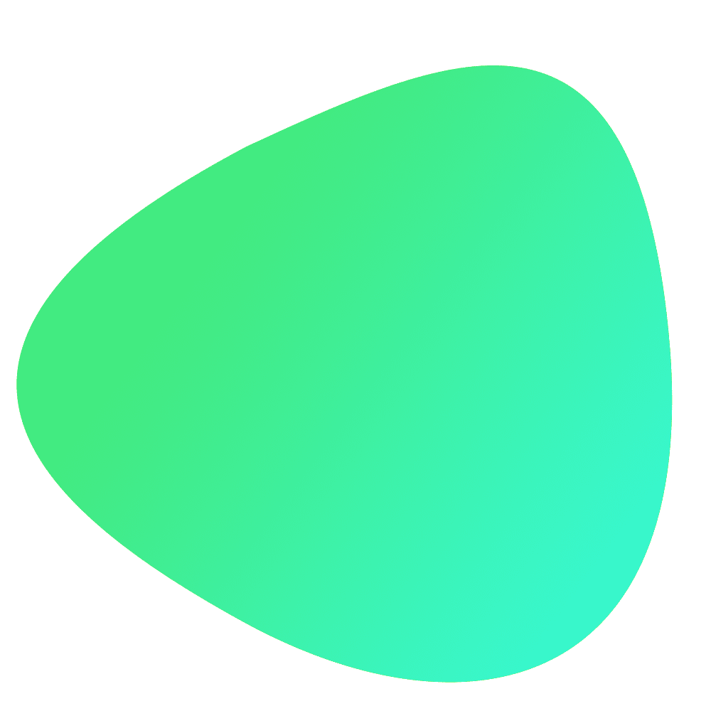 The Power of Color : Gredient green cyan