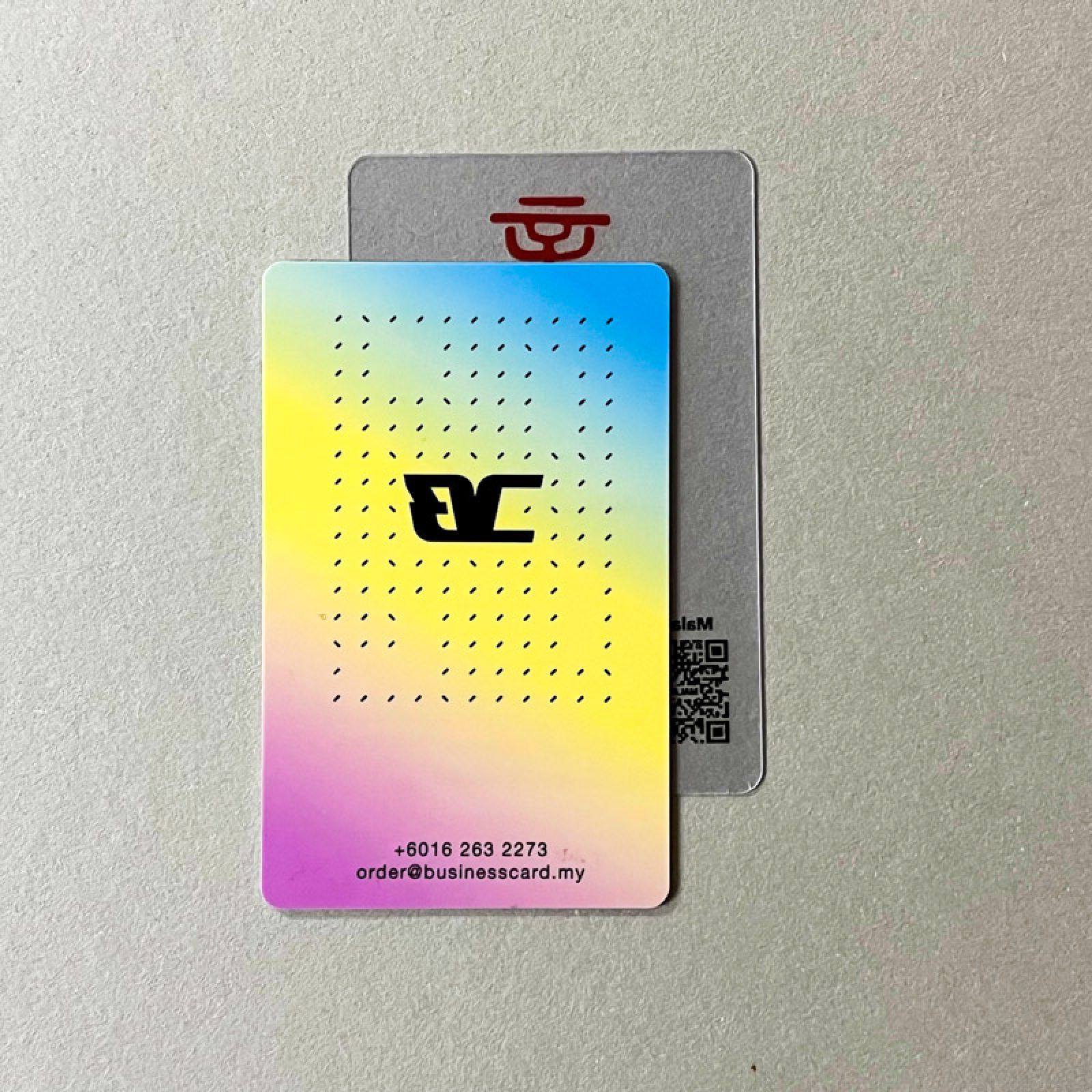 0.76 Premium transparent PVC Business card