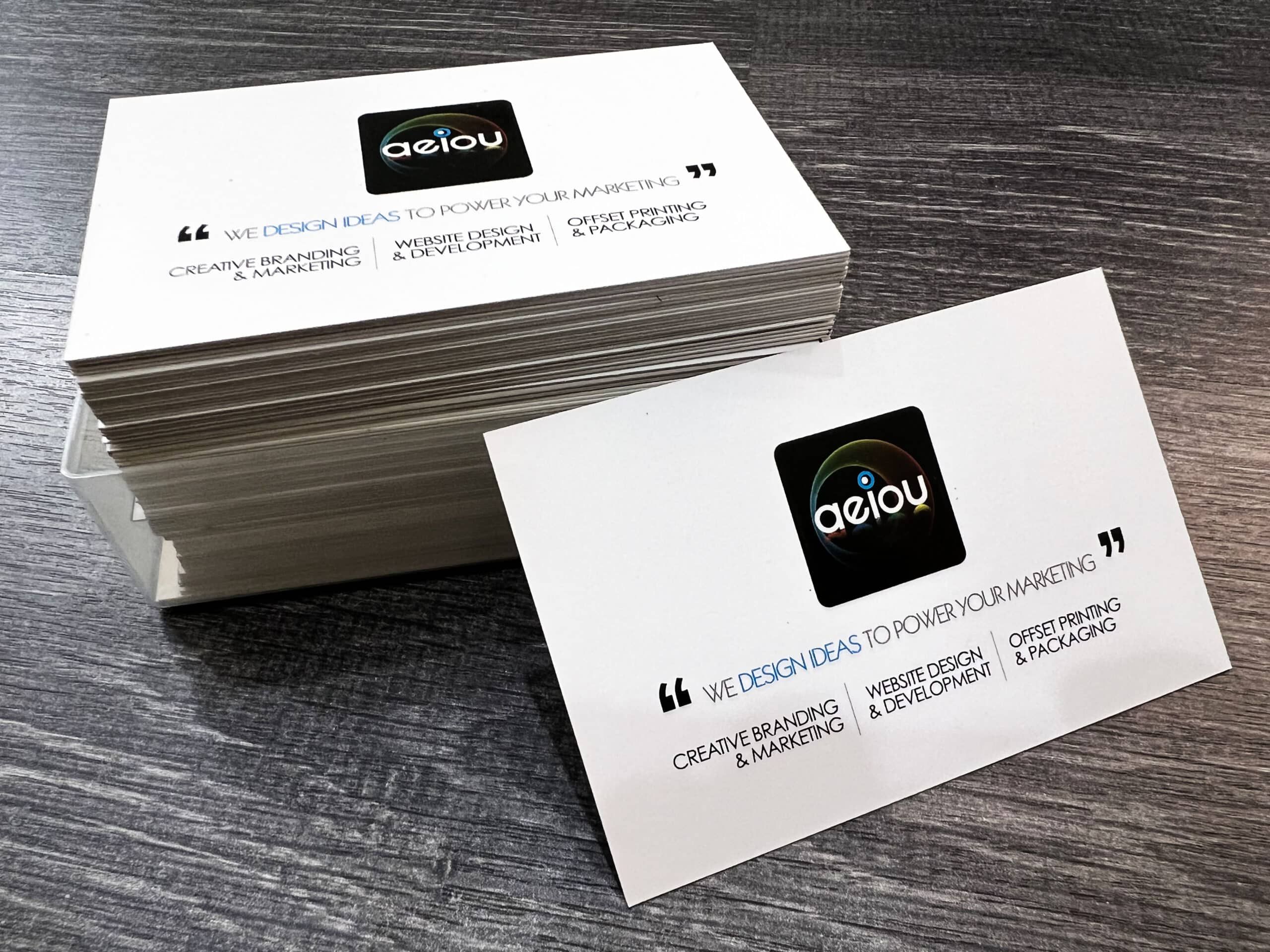 PVC Business Cards Printing 