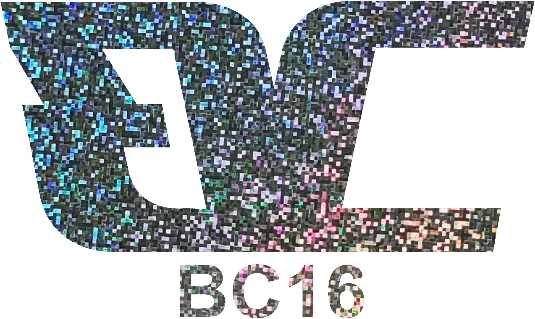 Silver Foil Stamping - BC16 - Glittering Pattern Silver