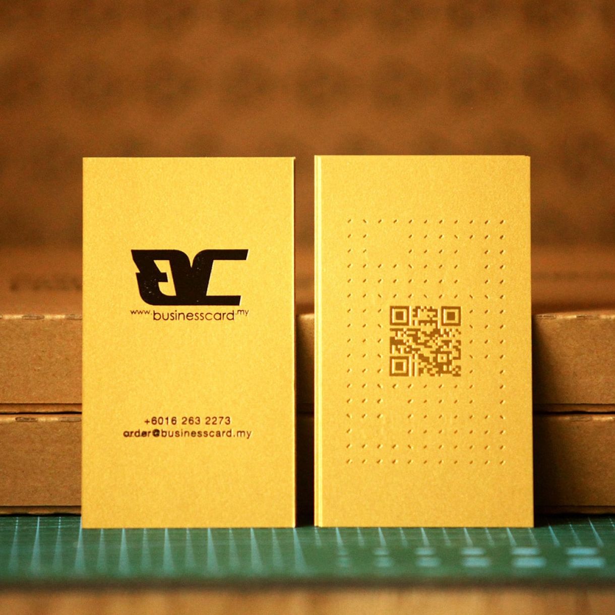 Luxury Foil Stamping Business Cards