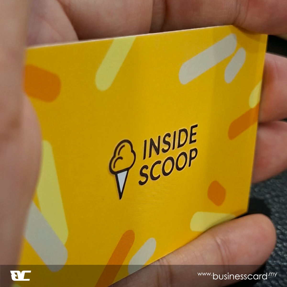 Emboss Method 1 Logo - INSIDE SCOOP