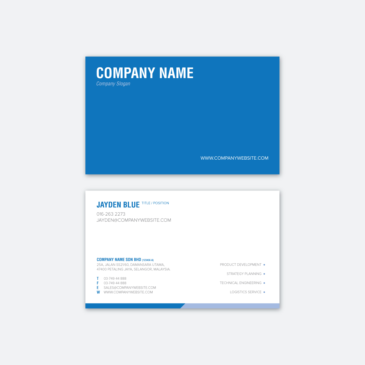 12 Free Business Card Templates | Name Cards Printing