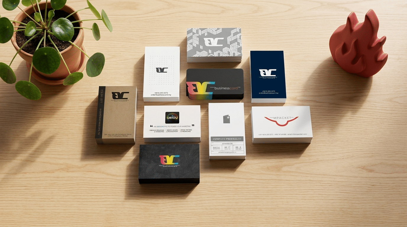 Premium business cards for powerful first impressions