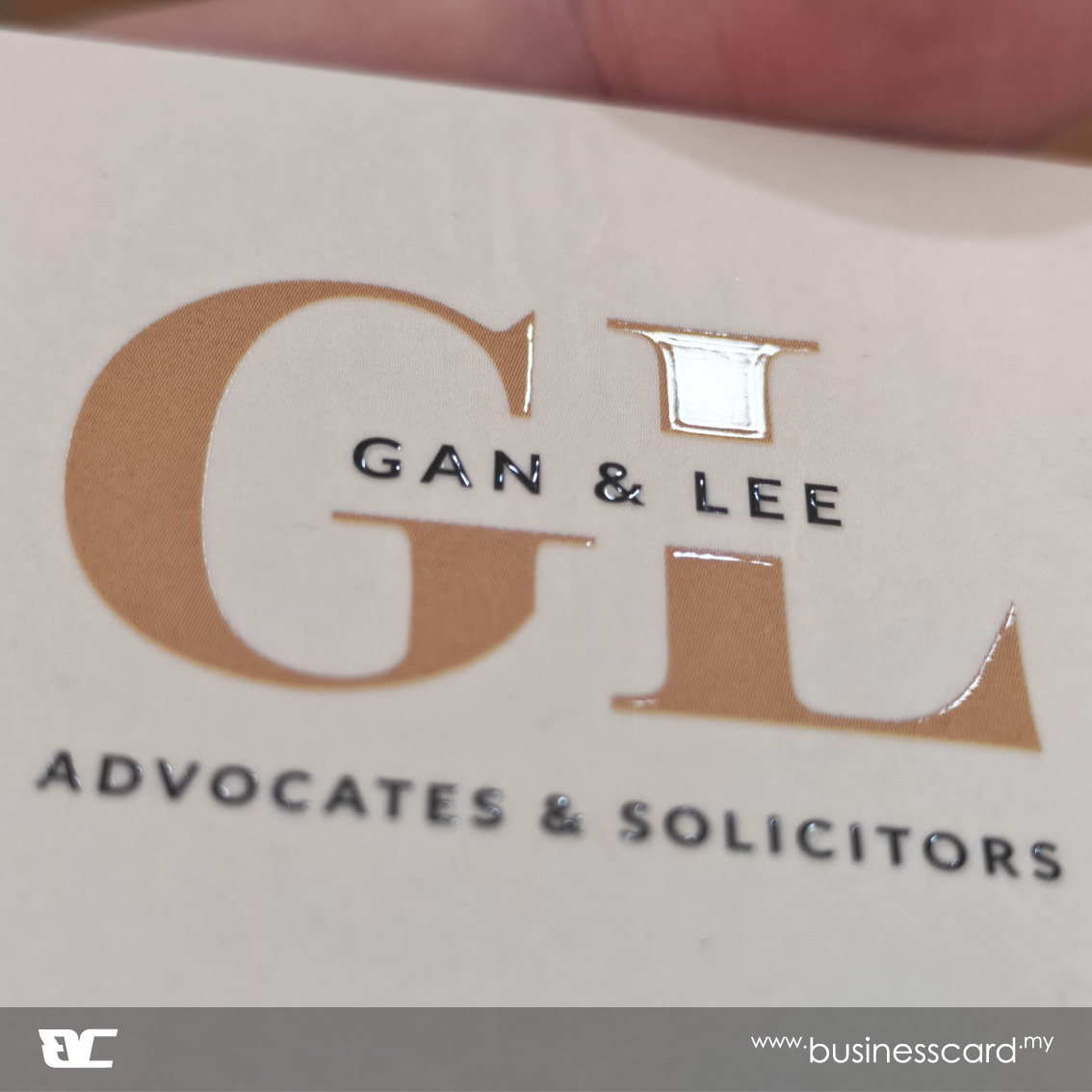 Why Does Spot UV Normally Sit on Matt Lamination? Spot UV on thick business card