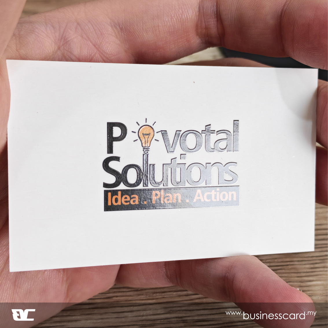 Why Does Spot UV Normally Sit on Matt Lamination? Spot UV business card