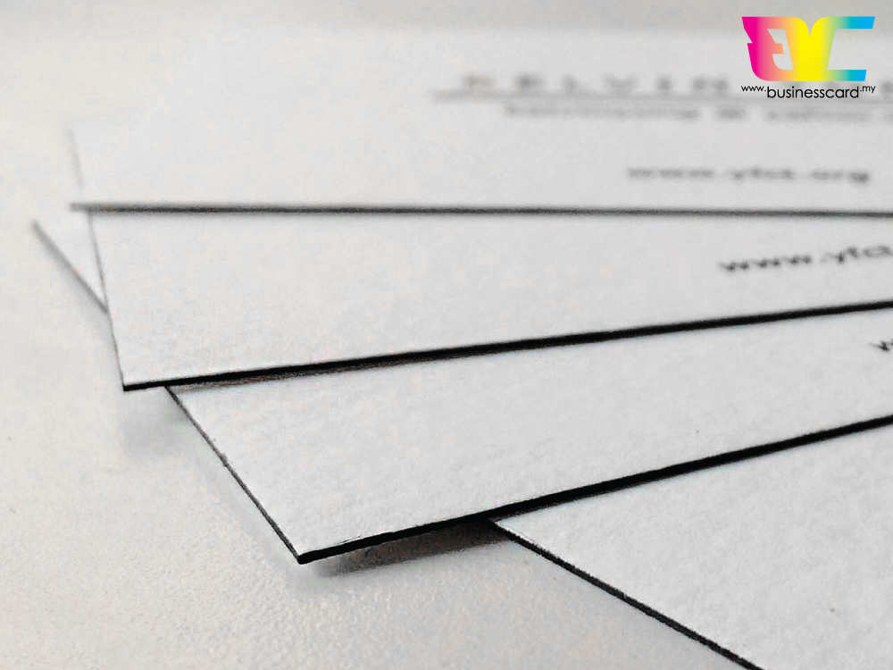 Quality Business Cards Finishing What is edge printing finishing inspiration