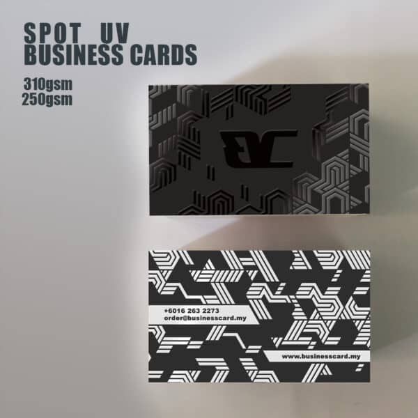ArtCard + Matte Lamination + Spot UV Business Cards Printing