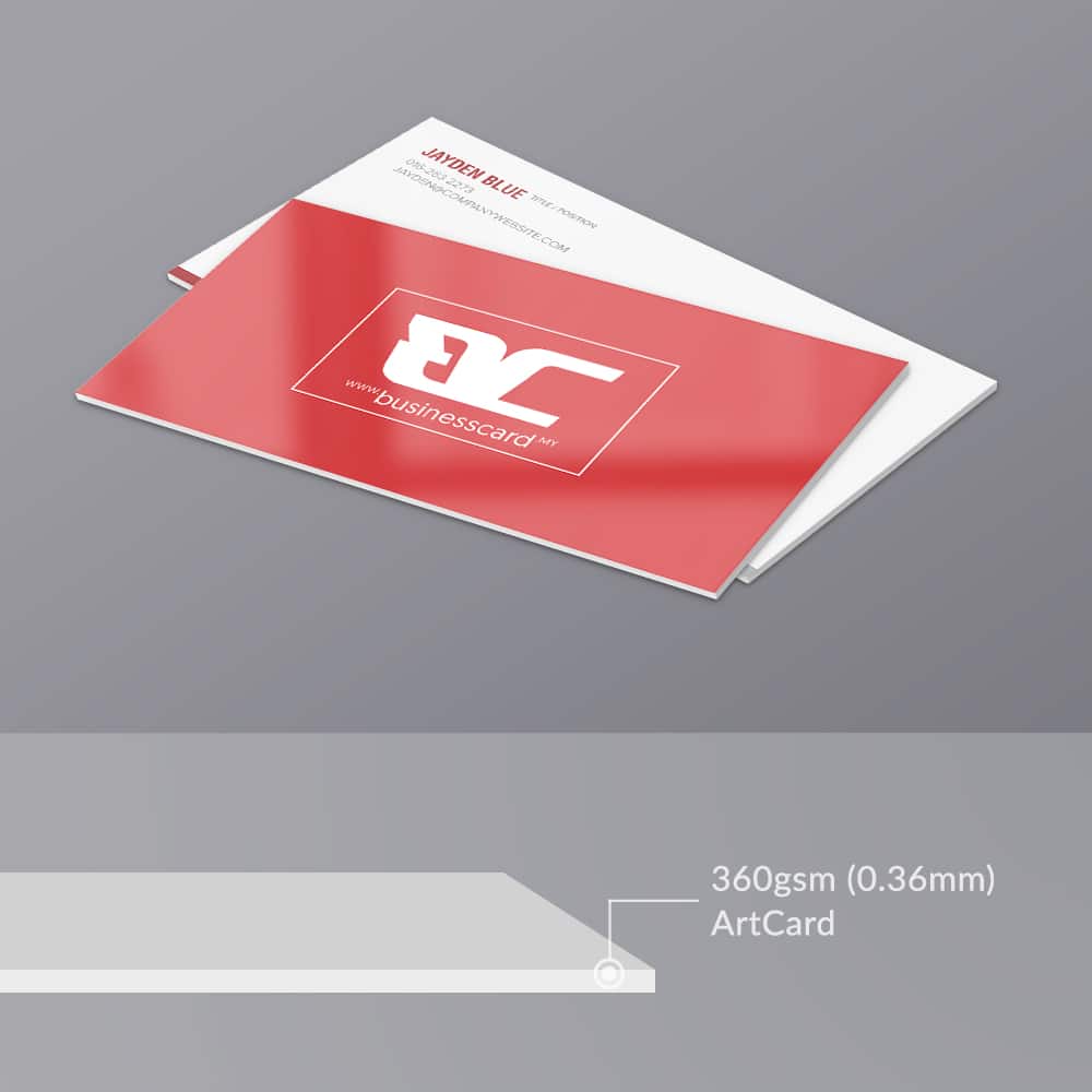 Thick & Bold Business Cards premium thick bc gloss 360
