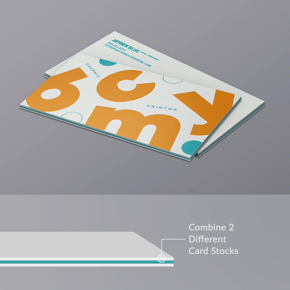 Thick & Bold Business Cards premium thick bold bc