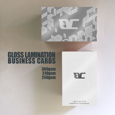 Name Cards Printing - Material Type ArtCard Gloss Lamination Business Cards