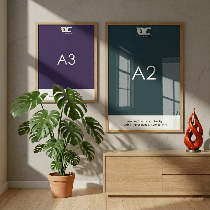 Premium Poster (Lamination) - without frame Premium poster printing Malaysia — A3 A2 laminated posters BCMY