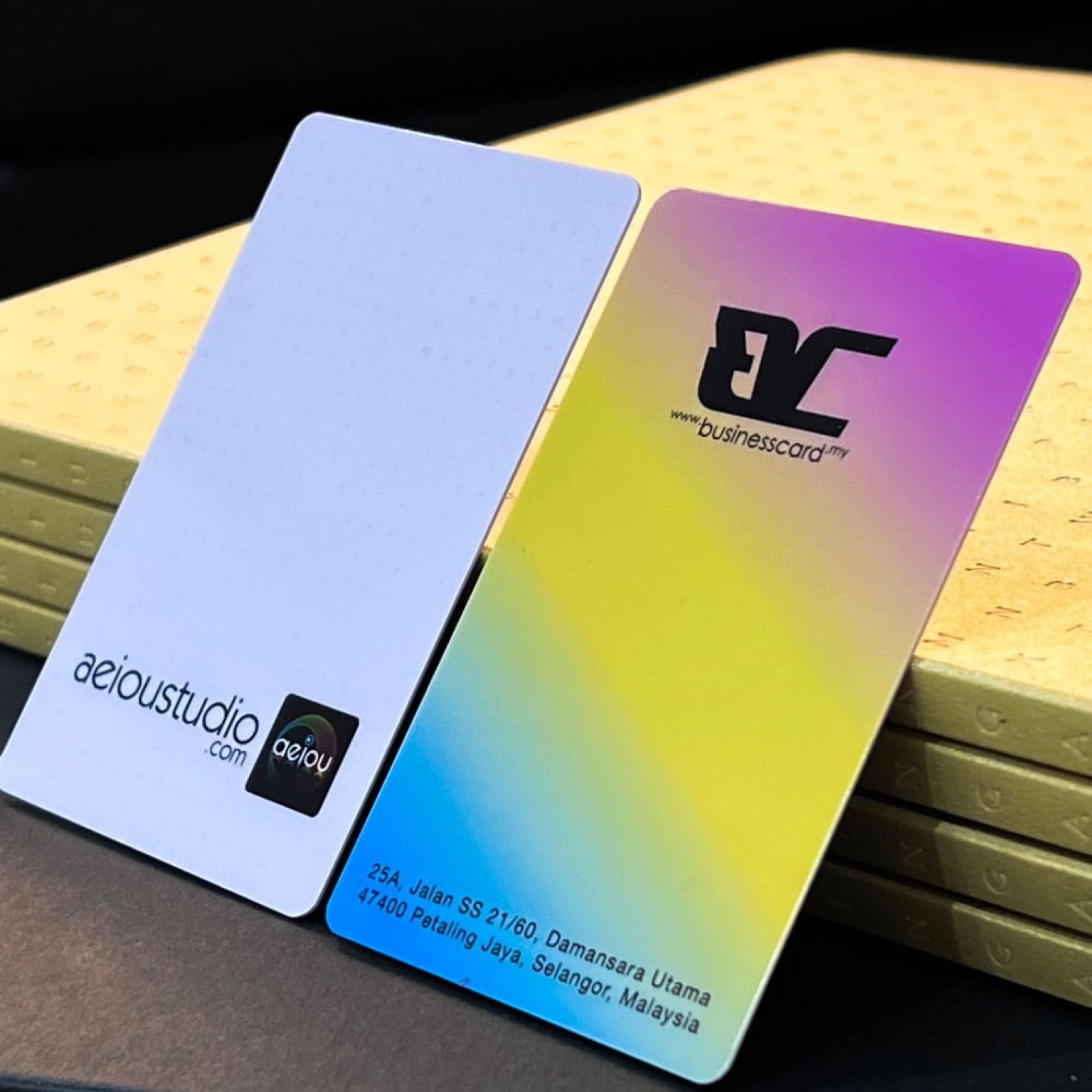 Premium White PVC Business Cards Premium White PVC Business Cards Printing