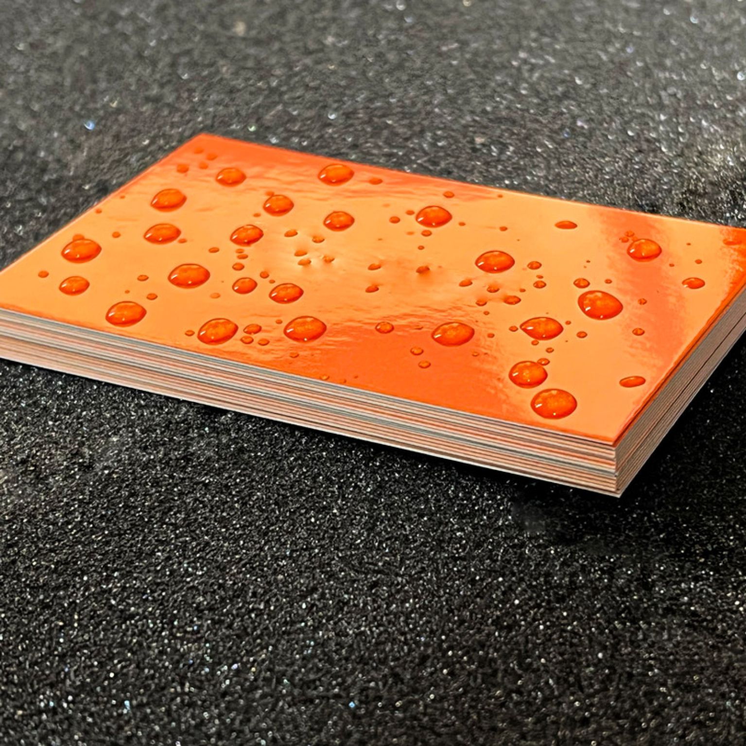 Gloss Lamination Business Cards Gloss Surface Water resistant