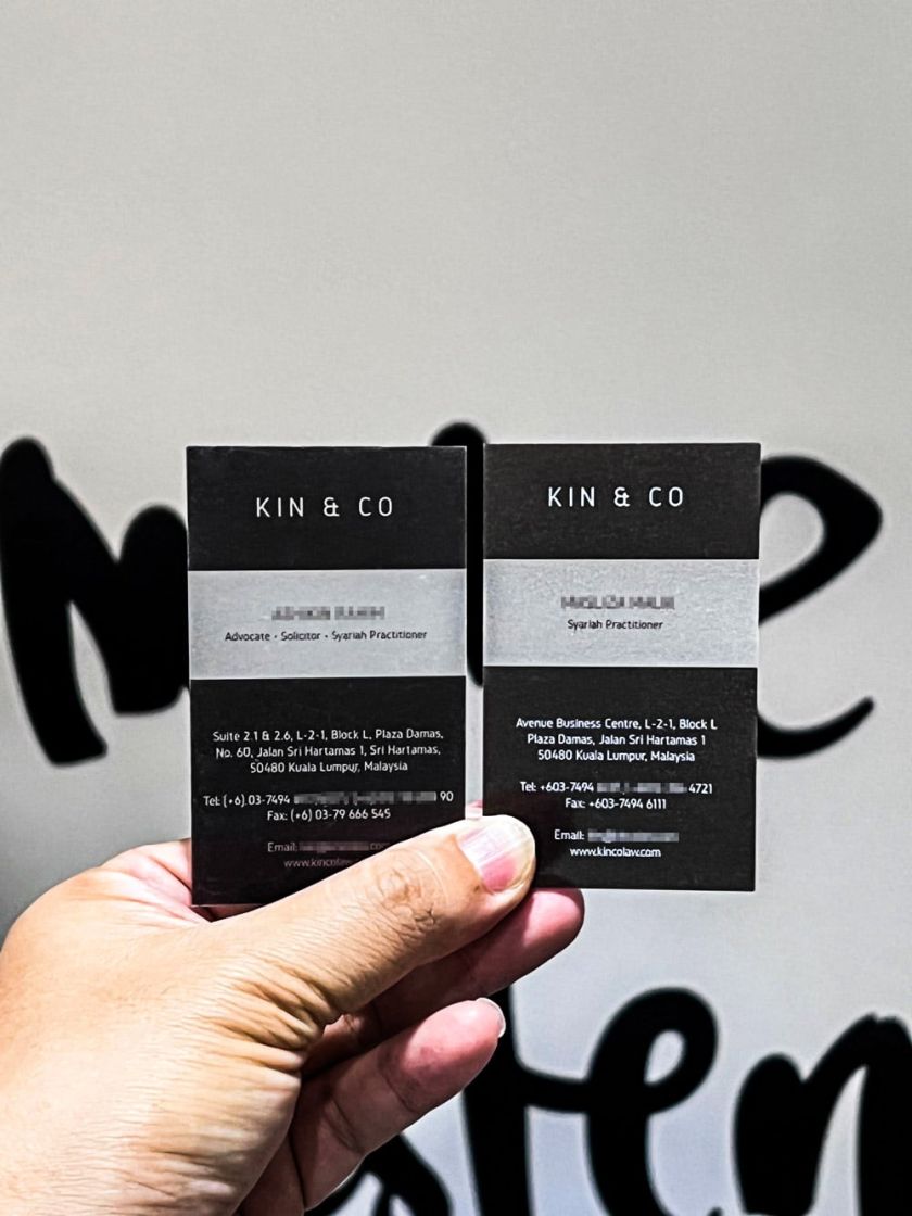 0.4mm Frosted Transparent PVC Business Cards Frosted transparency PVC Business Cards - with / without white ink