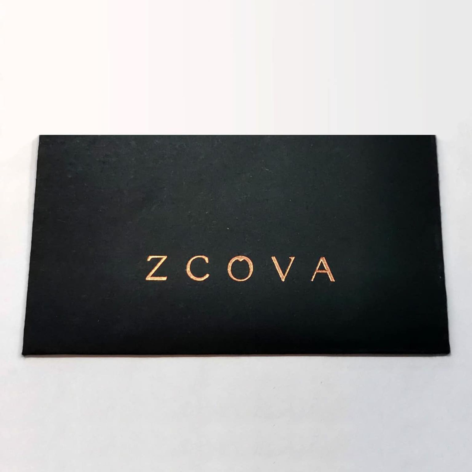Classic Black Business Cards Classic Black Business card - Light Bronze Foil Stamping