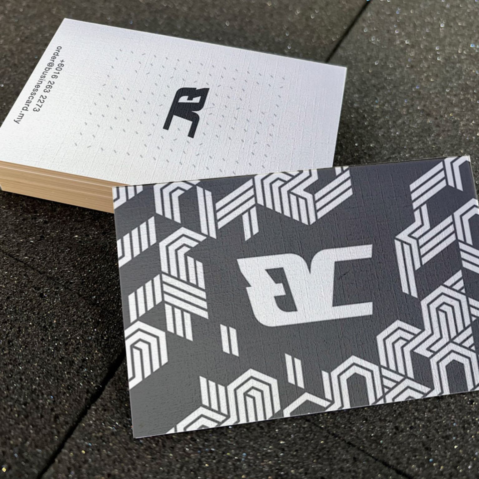 Fine Linen Business Cards (Textured Card) Fine Linen Business Cards