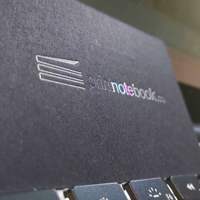 0.4mm Frosted Transparent PVC Business Cards Classic Black Business card - Hologram Silver + Transparent Foil